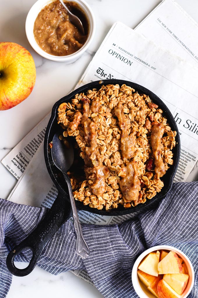 全植物蘋果烤酥 Vegan Apple Crisp