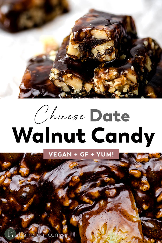 南棗核桃糕 Chinese Date Walnut Candy