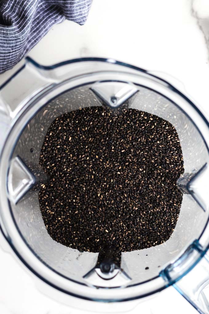 1 樣食材!自製黑芝麻醬 Black Sesame Paste 4 自製黑芝麻醬 black sesame paste