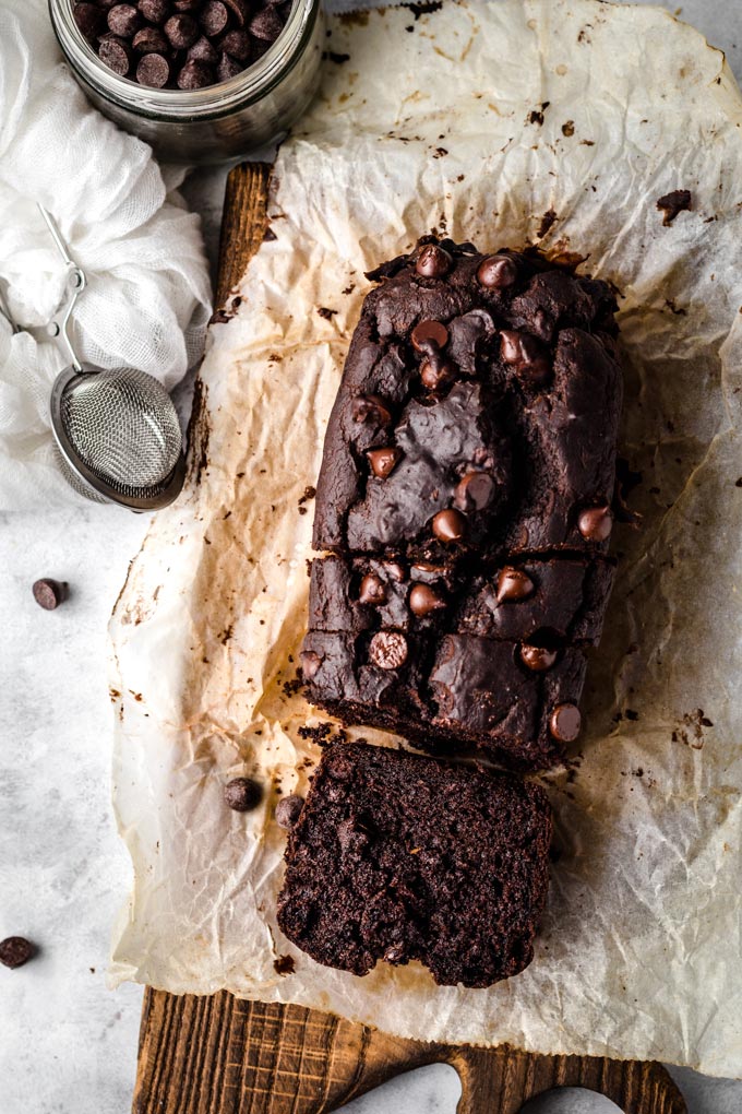 全素巧克力地瓜麵包蛋糕 Vegan Chocolate Sweet Potato Bread