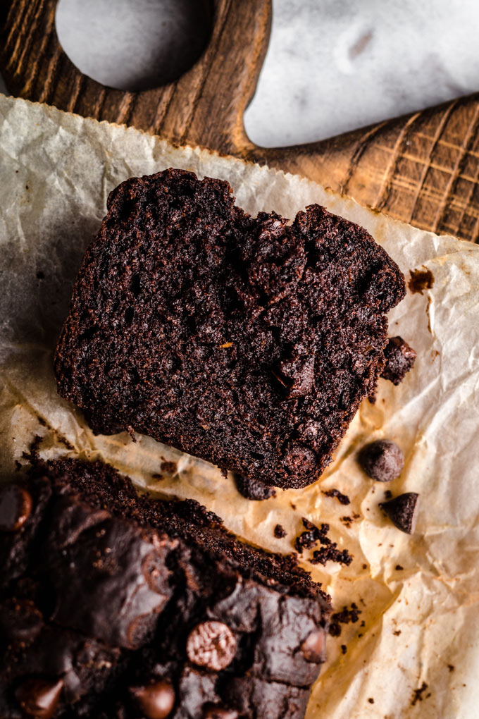 One-bowl Vegan Chocolate Sweet Potato Bread 3 全素巧克力地瓜麵包蛋糕 Vegan Chocolate Sweet Potato Bread