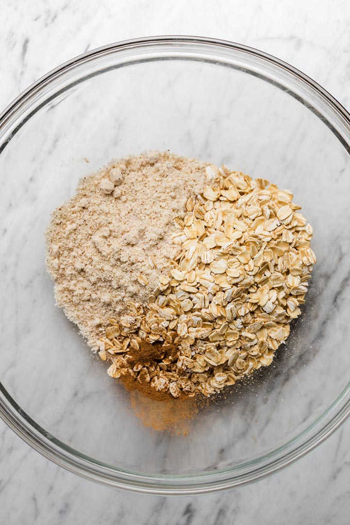 4 樣食材! 全素燕麥餅乾 (無麵粉) Vegan Gluten-Free Oatmeal Cookies 4 全素燕麥餅乾 Vegan Gluten-Free Oatmeal Cookies