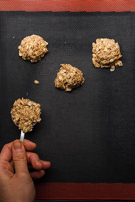 Easy Vegan Gluten-Free Oatmeal Cookies (4 ingredients)