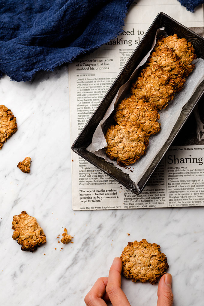 4 樣食材! 全素燕麥餅乾 (無麵粉) Vegan Gluten-Free Oatmeal Cookies 2 全素燕麥餅乾 Vegan Gluten-Free Oatmeal Cookies