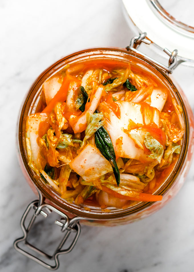 自製韓式泡菜 (全植物 無魚露) Homemade Kimchi (Vegan) 2 自製泡菜 homemade Kimchi