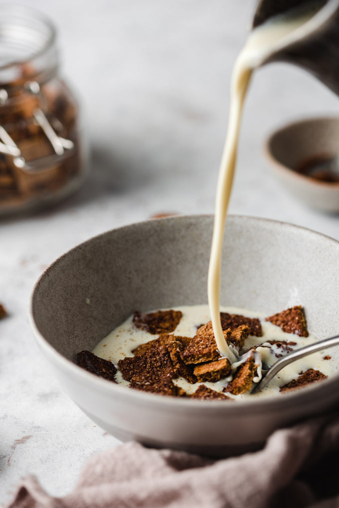 純素肉桂吐司早餐麥片 Homemade Vegan Cinnamon Toast Crunch