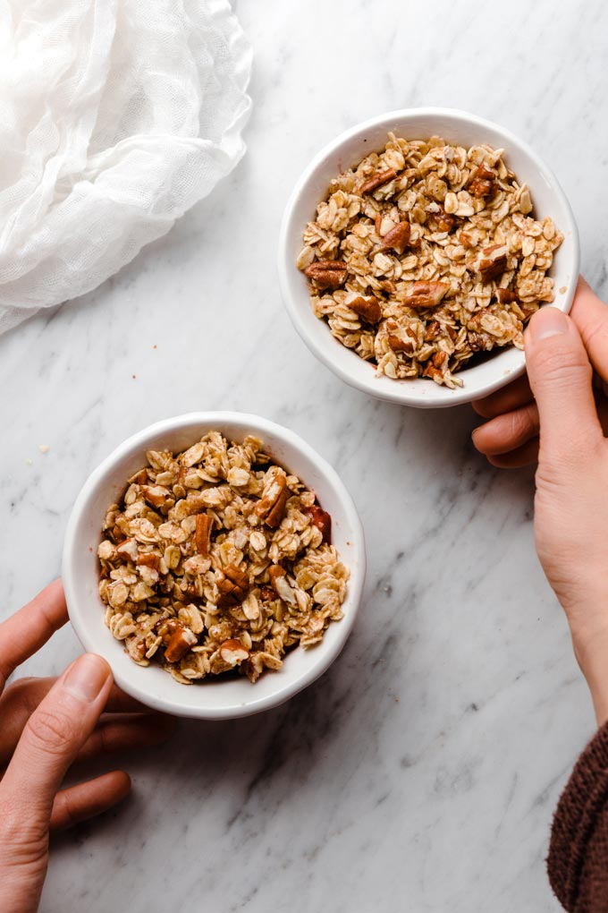 單人份純素草莓烤酥碎 Vegan Strawberry Crumble