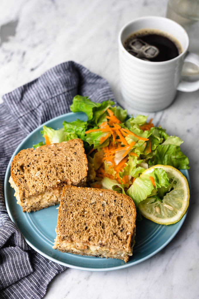 全植物鷹嘴豆鮪魚三明治 Vegan Chickpea Tuna Sandwich