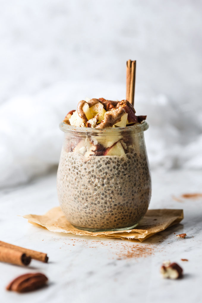 蘋果派奇亞籽布丁 Apple Pie Chia Pudding