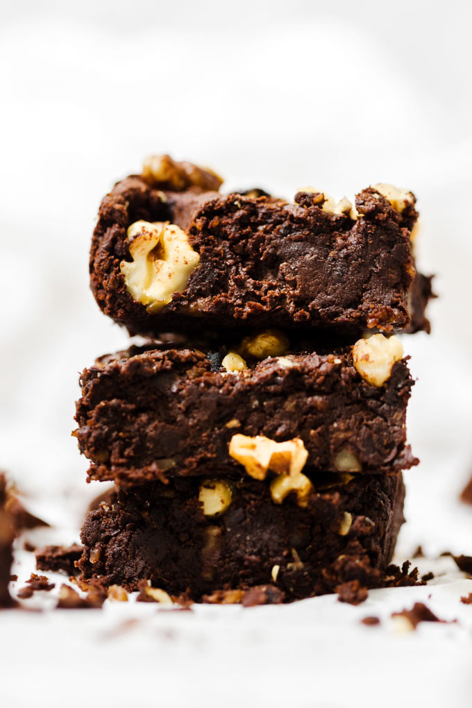 黑豆地瓜巧克力布朗尼 (純素, 無麩質) Vegan Black Bean Sweet Potato Chocolate Brownies 2 純素黑豆地瓜巧克力布朗尼 (無麩質) Vegan Black Bean Sweet Potato Chocolate Brownies