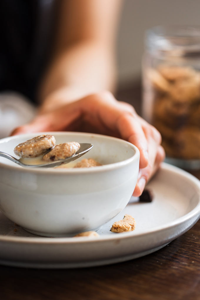 自製迷你餅乾早餐穀片 Homemade Vegan Cookie Crisp Cereal Gluten-free