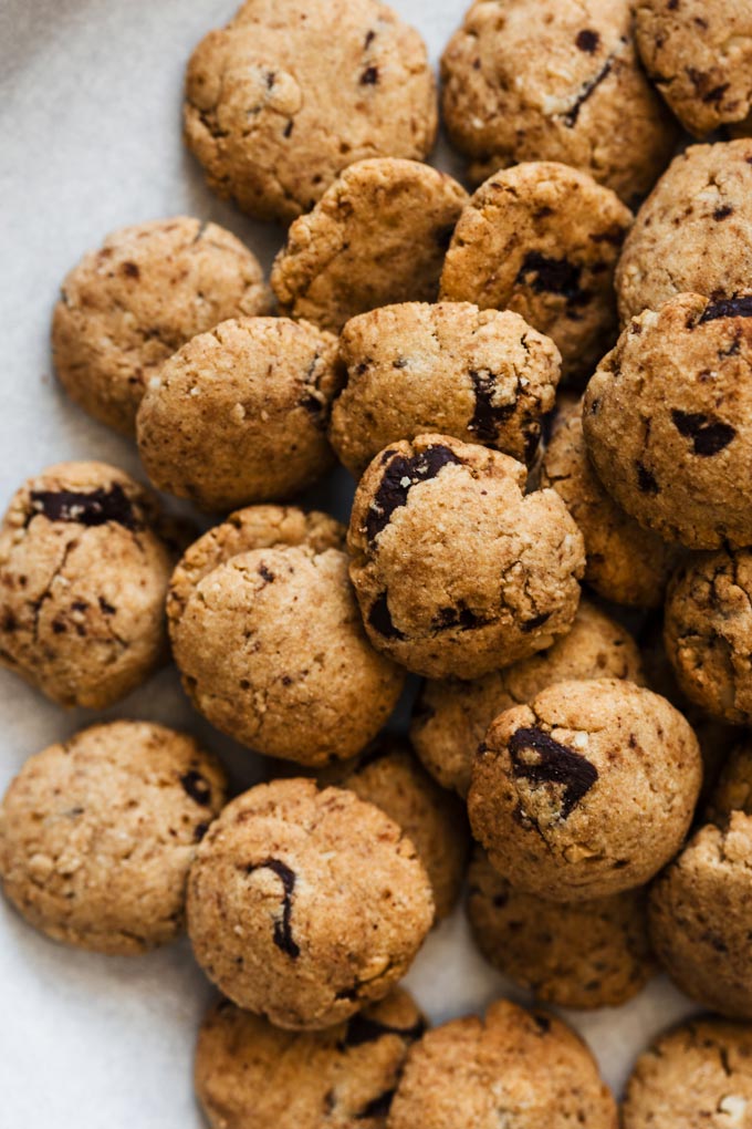 Homemade Cookie Crisp Cereal (Vegan, Gluten-free) 3 自製迷你餅乾早餐穀片 Homemade Vegan Cookie Crisp Cereal Gluten-free