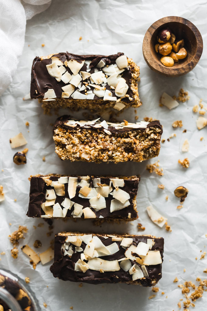 免烤純素燕麥萊明頓點心棒 (8 樣食材) No-bake Vegan Oat Lamington Energy Bars 3 免烤純素燕麥萊明頓點心棒 (8 樣食材) No-bake Vegan Oat Lamington Bars