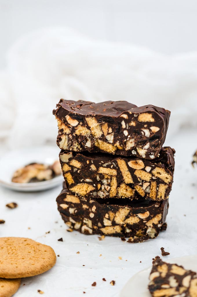 純素巧克力消化餅乾蛋糕 Chocolate Biscuit Cake