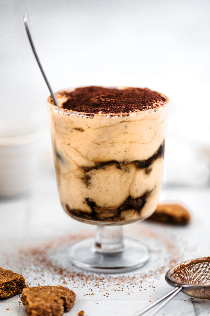 純素薑餅豆腐提拉米蘇 Vegan Gingerbread Tofu Tiramisu