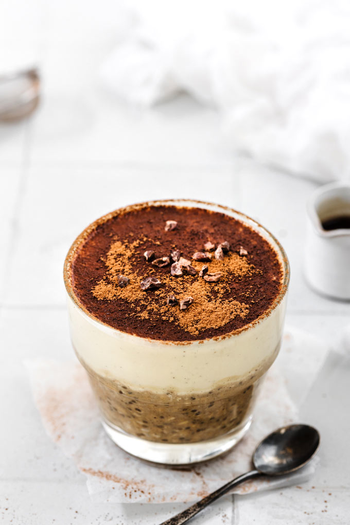 純素提拉米蘇隔夜燕麥 (2 種版本) Vegan Tiramisu Overnight Oats 2 純素提拉米蘇隔夜燕麥 Vegan Tiramisu Overnight Oats