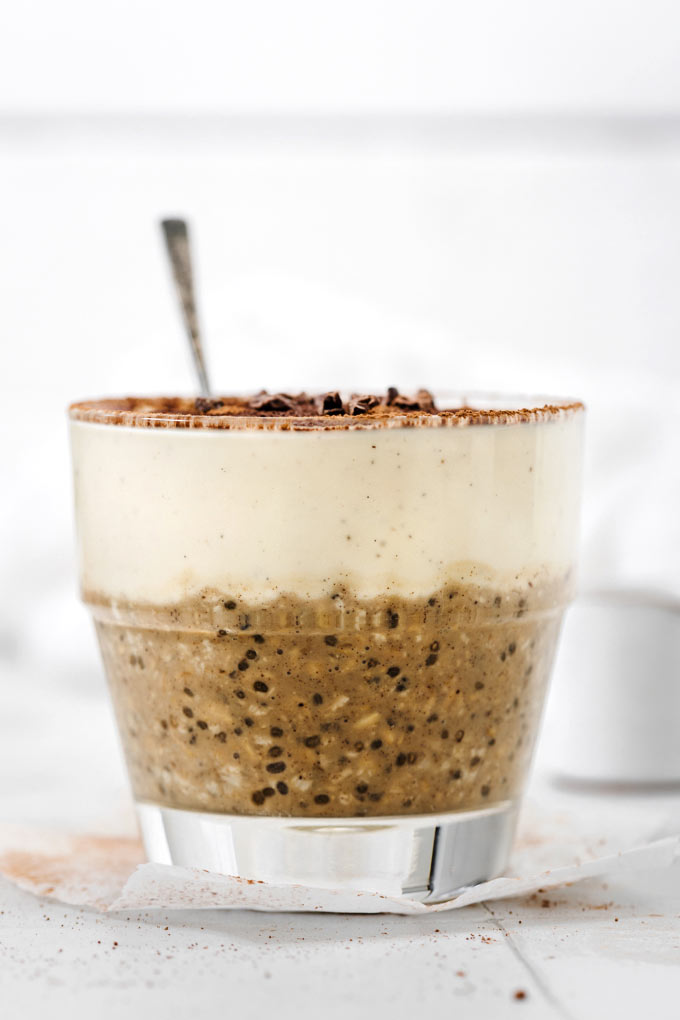 純素提拉米蘇隔夜燕麥 Vegan Tiramisu Overnight Oats