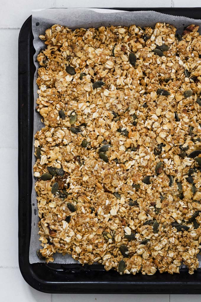 高蛋白燕麥穀片(純素, 7 樣食材) High-Protein Granola 6 高蛋白燕麥穀片 High-Protein Granola