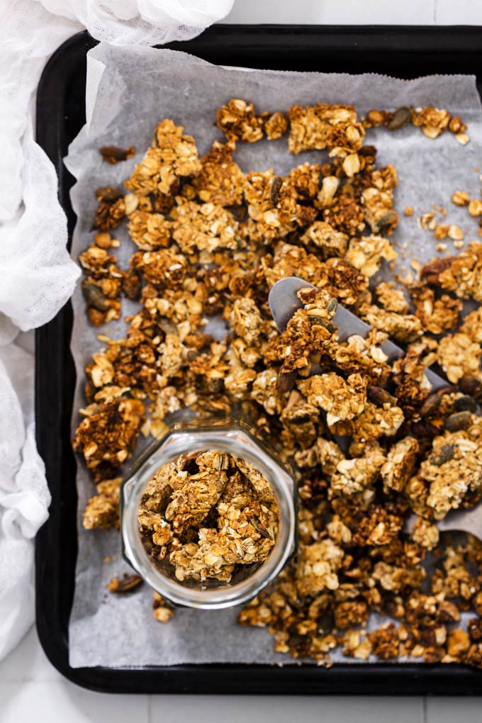 高蛋白燕麥穀片(純素, 7 樣食材) High-Protein Granola 3 高蛋白燕麥穀片 High-Protein Granola