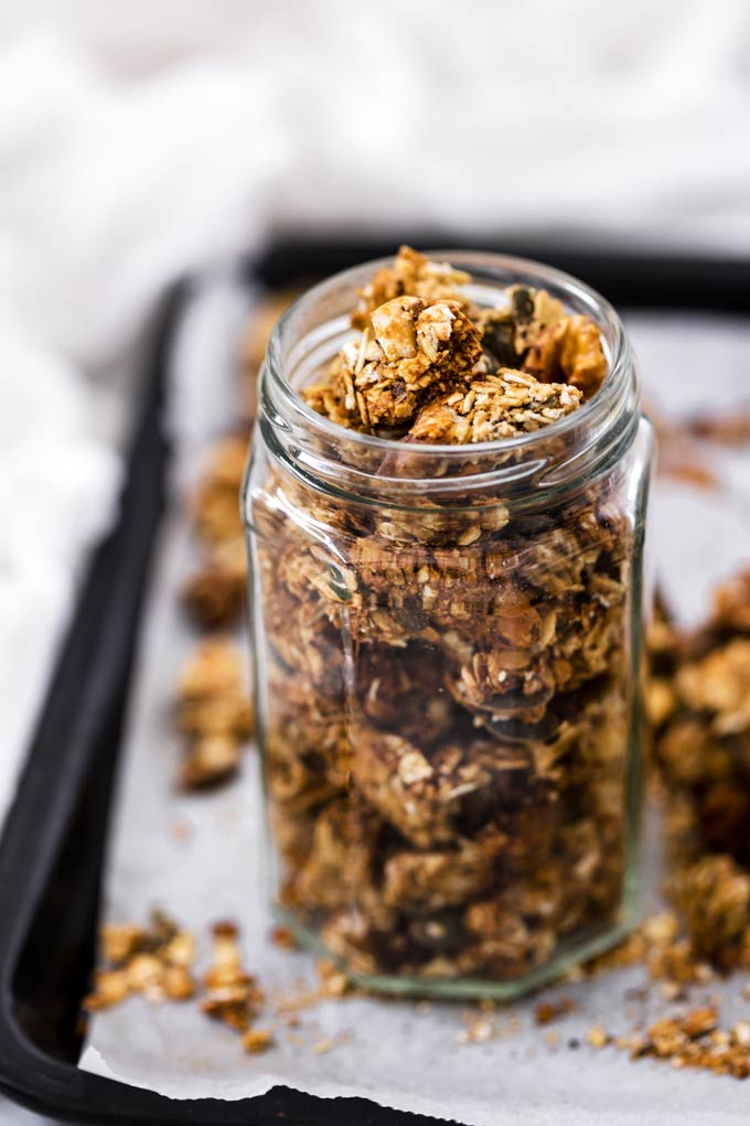 高蛋白燕麥穀片(純素, 7 樣食材) High-Protein Granola 9 高蛋白燕麥穀片 High-Protein Granola