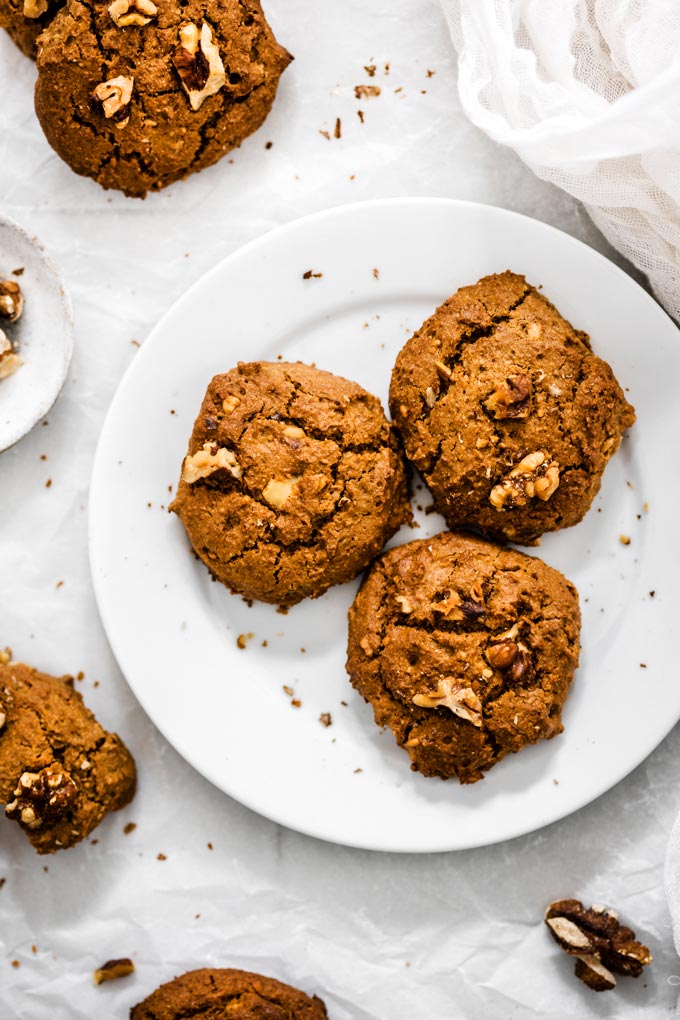 純素健康咖啡核桃軟餅乾 (無麩質) Healthy Vegan Coffee Cake Cookies