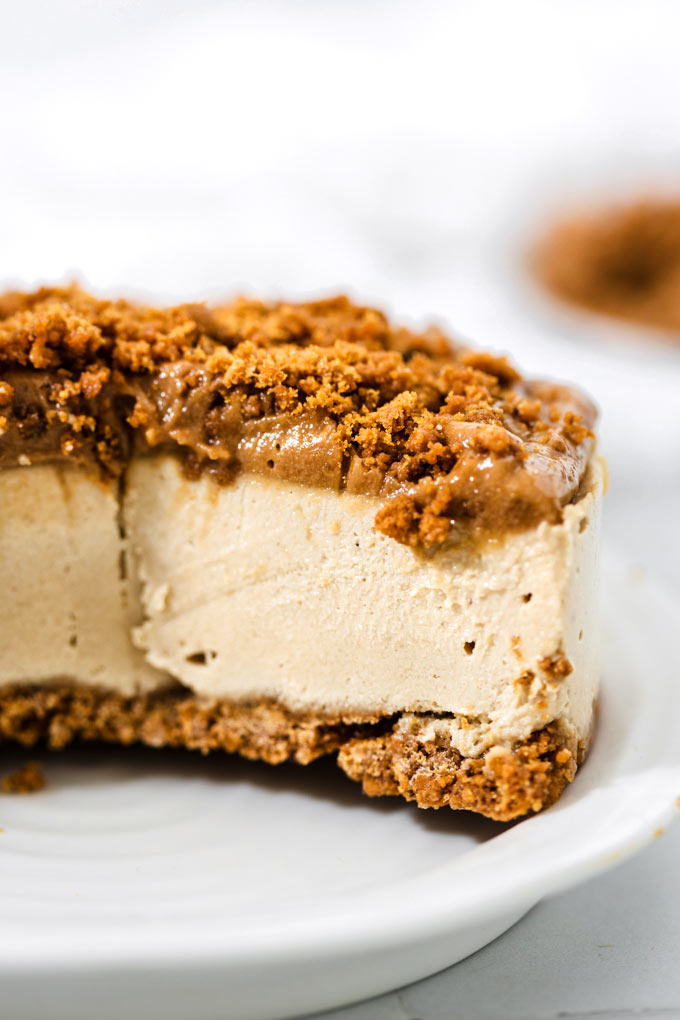 全素焦糖餅乾抹醬起司蛋糕 (免烤) Vegan Lotus Biscoff Cheesecake 4 全素焦糖餅乾抹醬起司蛋糕 (免烤) Vegan Lotus Biscoff Cheesecake