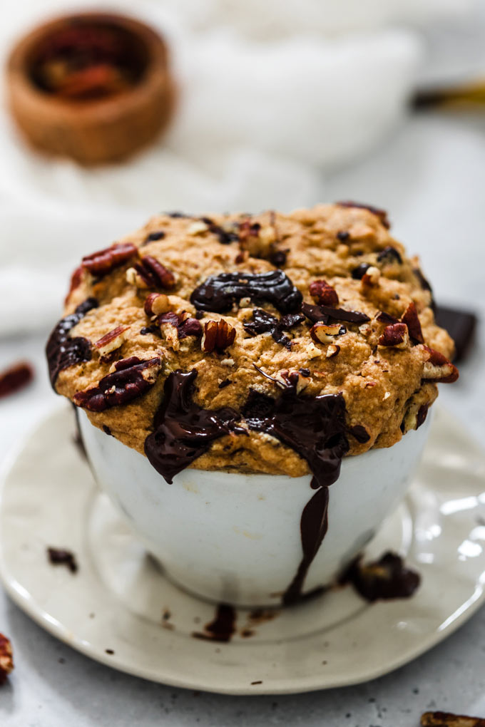 Vegan Banana Bread Mug Cake (Gluten-free, Oil-free) 12 純素香蕉馬克杯蛋糕 (無麩質) Vegan Banana Bread Mug Cake