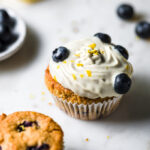 全素檸檬藍莓杯子蛋糕 (無麩質) Vegan Lemon Blueberry Cupcakes
