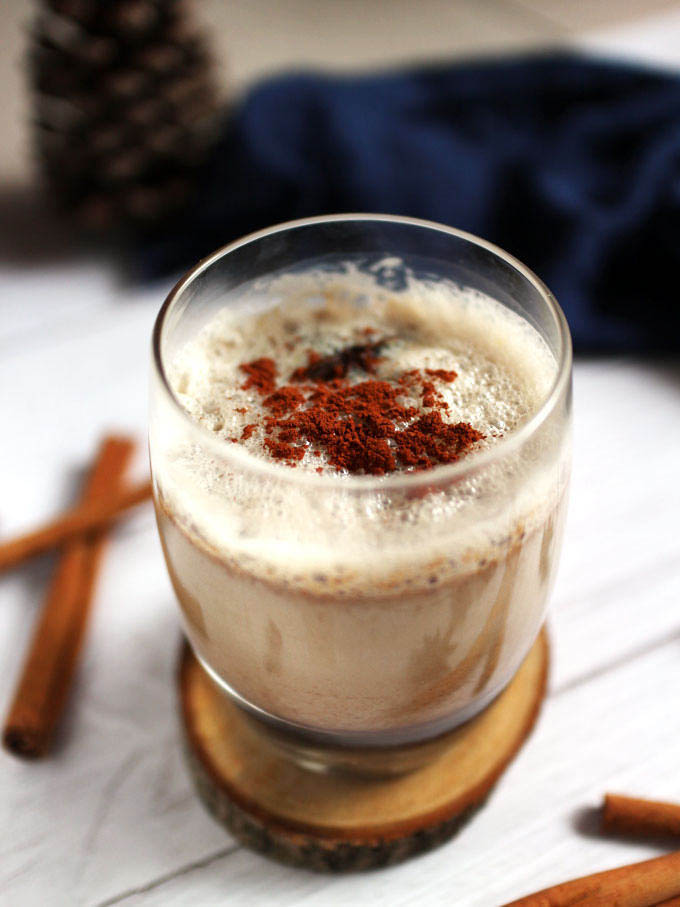 Vegan Almond Milk Masala Chai Tea Latte (4)