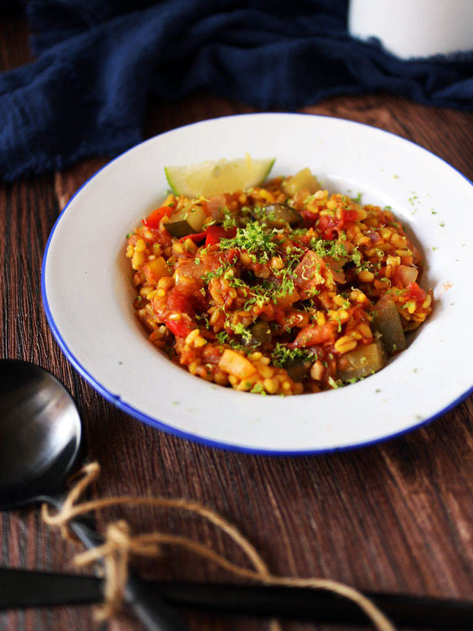 蔬食西班牙海鮮飯 vegetable-paella (2)