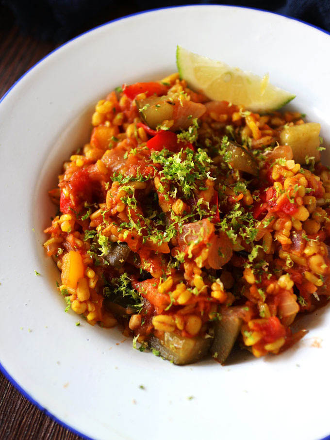 蔬食西班牙海鮮飯 vegetable-paella (6)