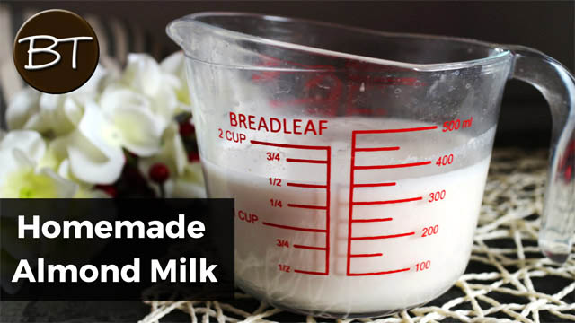 自製杏仁奶 Homemade Almond Milk