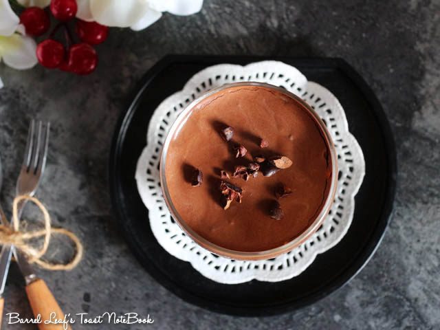 4 樣食材! 全素豆腐巧克力慕斯 4-Ingredient Vegan Tofu Chocolate Mousse