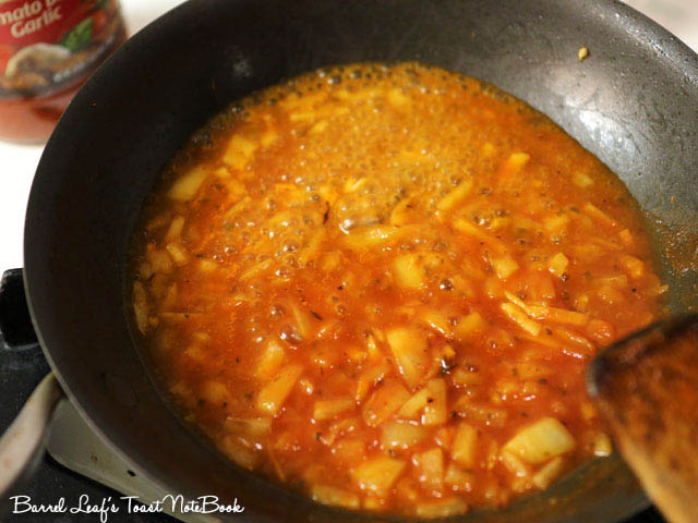 番茄羅勒橄欖豆腐義大利麵 (4)