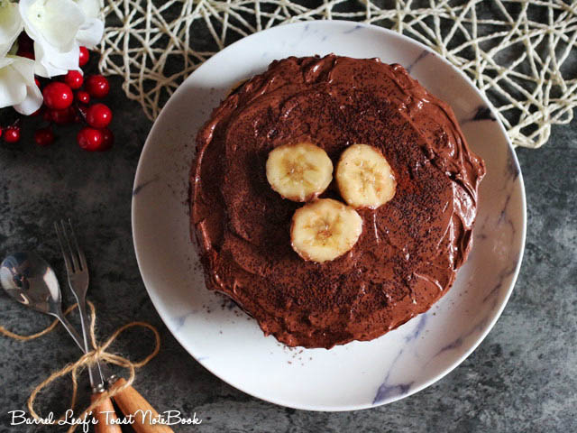 香蕉摩卡巧克力蛋糕 banana-mocha-chocolate-cake-mocha-frosting (8)