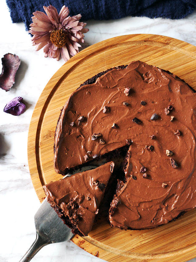 全素無麩質巧克力蛋糕 Vegan Gluten-Free Chocolate Cake