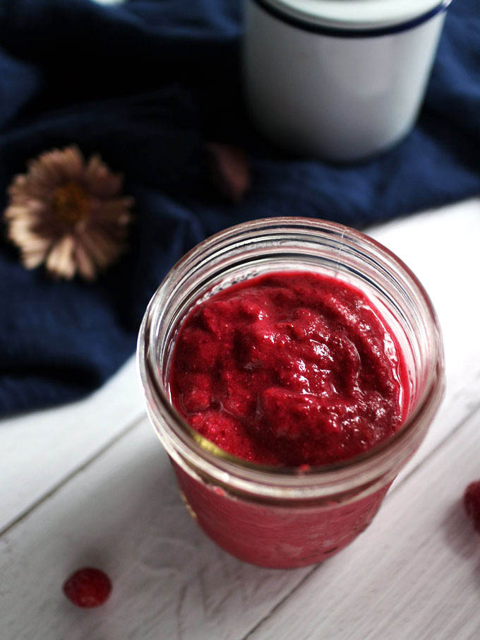 蔓越莓柳橙奇亞籽果醬 (全素+無粉+無精緻糖) Cranberry Orange Chia Jam (Vegan + Flourless + Refined-Sugar-Free)