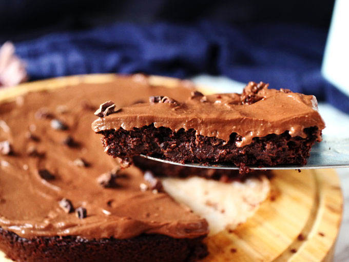 全素無粉藜麥巧克力蛋糕 Vegan Flourless Quinoa Chocolate Cake (6)