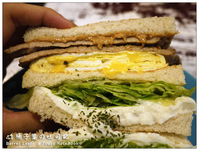 【新北板橋│江子翠站】就是要吃早餐│飽口不油膩 濃郁福源花生醬 碳烤三明治