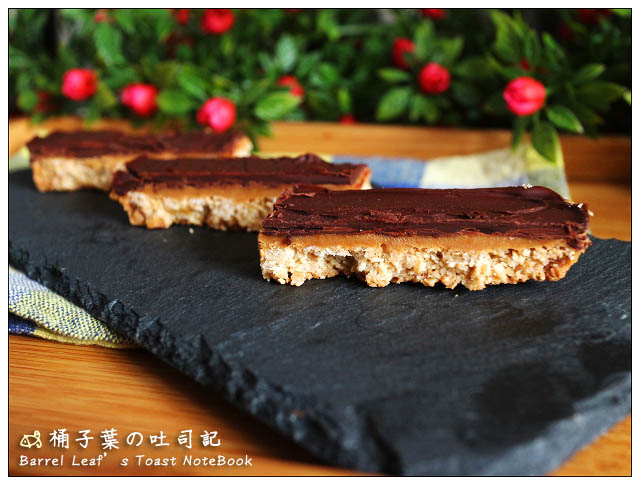 【食譜+實作影片】全素巧克力花生棒 (無麵粉) Vegan Chocolate Peanut Butter Bars (Gluten-Free)