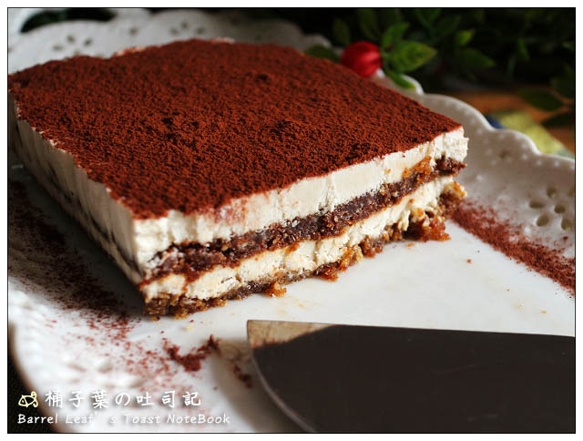 【食譜】全素偽提拉米蘇 (免烤+無麩質) 美味無罪甜點 Vegan Tiramisu (No-Bake + Gluten-Free)