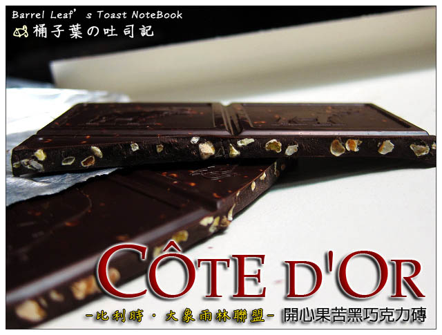 【包裝食品】Côte d’Or  比利時 克特多 大象巧克力 Belgian Chocolates．Pistache Noir 70% 開心果黑巧克力 — 特別吃的到開心果顆粒的滋味