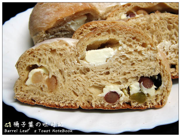 【捷運松江南京站】麵包空間 手感烘焙 Premum bakery ．彩豆乳酪 -- 濃郁滿足的實在內餡