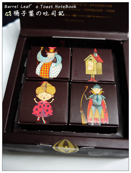 【宅配】and*and chocolate forest 巧克力森林．mine cake(經典黑巧克力、卡夫起司)．四入巧克力禮盒 -- 濃郁紮實的滿足滋味